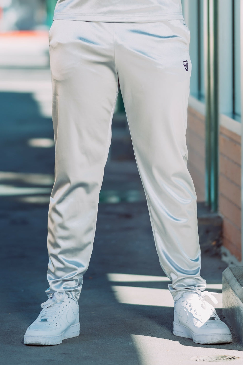 Satin Jogger Pants